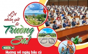 Lời nhắn gửi từ Trường Sa! Bài 2: Hướng về ngày bầu cử