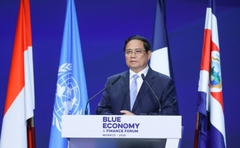 Thủ tướng Phạm Minh Chính phát biểu tại Diễn đàn Kinh tế và Tài chính xanh