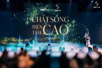 SkyM ra mắt ấn tượng: tầm nhìn vịnh Hạ Long và hồ nhạc nước chinh phục giới đầu tư