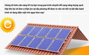 Hướng dẫn đăng ký phát triển nguồn điện mặt trời mái nhà tự sản xuất tự tiêu thụ