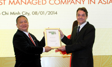 Tập đoàn Hoa Sen đoạt giải “Công ty được quản lý tốt nhất châu Á năm 2014”