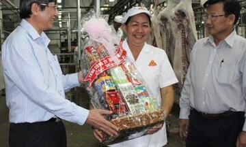 Đoàn đại biểu Quốc hội TP.HCM chúc tết Vissan