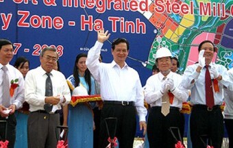 Formosa thúc đẩy “siêu dự án” gang thép