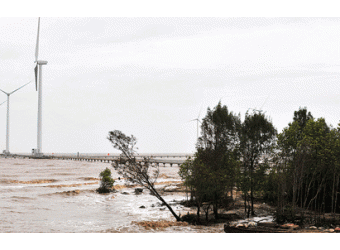 Nhà máy điện gió Bạc Liêu sắp phát điện