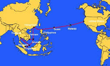 Tuyến cáp quang biển quốc tế AAG đang sửa chữa