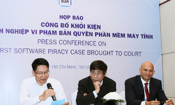 Mở đầu một năm "nóng” về xử lý vi phạm bản quyền phần mềm