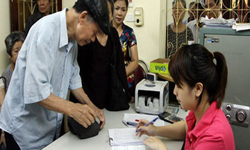 Trả lương hưu qua bưu điện trên toàn quốc