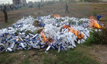 Thêm “barie” chống thuốc lá nhập lậu