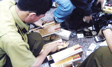 Tái xuất thuốc lá nhập lậu: Công dã tràng?