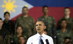 Obama cảnh báo Trung Quốc, ủng hộ Philippines