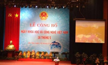 Công bố ngày khoa học và công nghệ Việt Nam