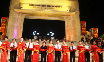 Khánh thành công trình nâng cấp xây dựng Nghĩa trang Liệt sỹ quốc gia Đường 9