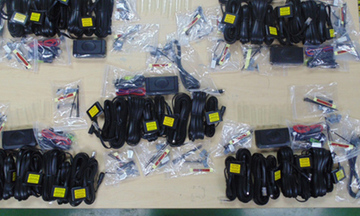 Máy phá súng bắn tốc độ về Việt Nam qua đường hàng không