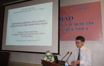 Giới thiệu thị trường Ấn Độ và khu vực các nước châu Phi, Trung Đông, Nam Á tại Tiền Giang