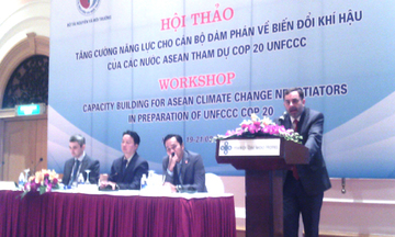 Tăng cường năng lực đàm phán về biến đổi khí hậu