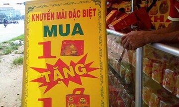 Bánh Trung thu giảm giá sớm