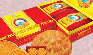 Bánh trung thu yến sào Khánh Hòa hút hàng