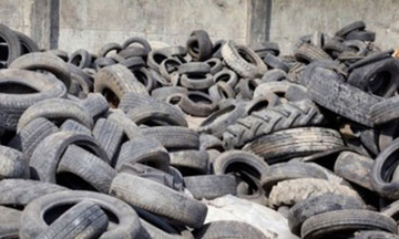 Biến lốp xe cũ thành vật liệu sản xuất pin Li-ion