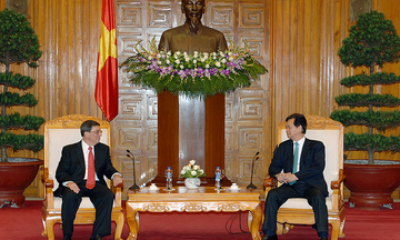 Thủ tướng Nguyễn Tấn Dũng tiếp Bộ trưởng Ngoại giao Cuba