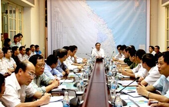 Lập Ban Chỉ huy tiền phương phòng chống bão số 7