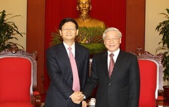 Tổng Bí thư tiếp Bộ trưởng Bộ Công an Trung Quốc