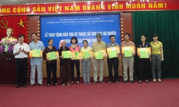 Hà Nội: Hộ nghèo sẽ được hỗ trợ đầu thu kỹ thuật số