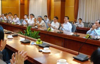 Bộ trưởng gặp mặt các đại biểu Quốc hội Ngành Công Thương