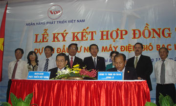 Tài trợ vốn dự án nhà máy điện gió Bạc Liêu