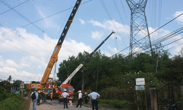 Hoàn thành thi công đường dây 500 kV mạch 3