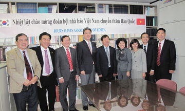 Tăng cường hợp tác Hội Nhà báo Việt Nam - Hàn Quốc