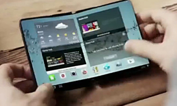 Smartphone màn hình gập dần trở thành hiện thực
