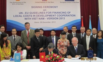VN ký kết với EU và Liên hợp quốc về mức chi phí địa phương