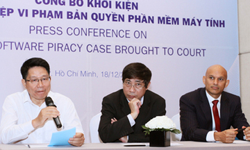 Khởi kiện vi phạm bản quyền phần mềm