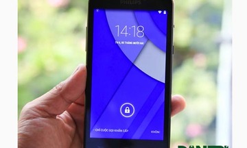 Philips tung smartphone pin khủng, chờ lên đến 60 ngày tại Việt Nam