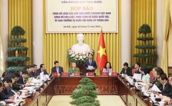 Công bố Lệnh của Chủ tịch nước về 9 luật vừa được Quốc hội thông qua