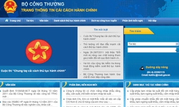 Cải cách hành chính của Bộ Công Thương: Đáp ứng yêu cầu về tiến độ, chất lượng