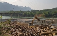 Thanh Hóa: Xử phạt hợp tác xã lấn chiếm sông Mã