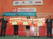 Ba thí sinh đoạt HCV Cuộc thi Vô địch tin học VP Thế giới
