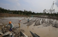 Đường dây 500 kV Sông Hậu - Đức Hòa trên đường về đích