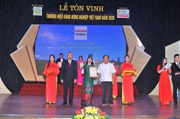 Vedan Việt Nam lần thứ 5 liên tiếp được tôn vinh “Thương hiệu vàng nông nghiệp tại Việt Nam”