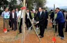 President launches tree-planting festival