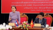 Lao NA Chairwoman pays visit to Lam Dong province