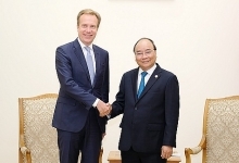 PM receives WEF President