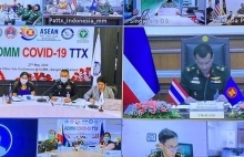 ASEAN military forces conduct online Covid-19 response exercise