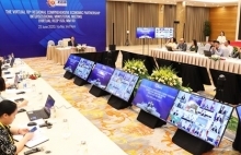 Ministers of RCEP member countries begin videoconference