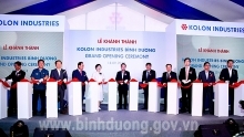 RoK’s polyester tyre cord fabrics plant inaugurated in Binh Duong