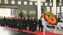 State funeral for President Tran Dai Quang begins