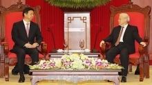 Party chief receives Chinese leader’s special envoy