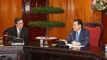 Deputy PM Vuong Dinh Hue receives French business delegation