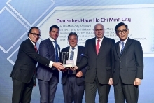 Deutsches Haus HCMC wins Best Office in Asia award